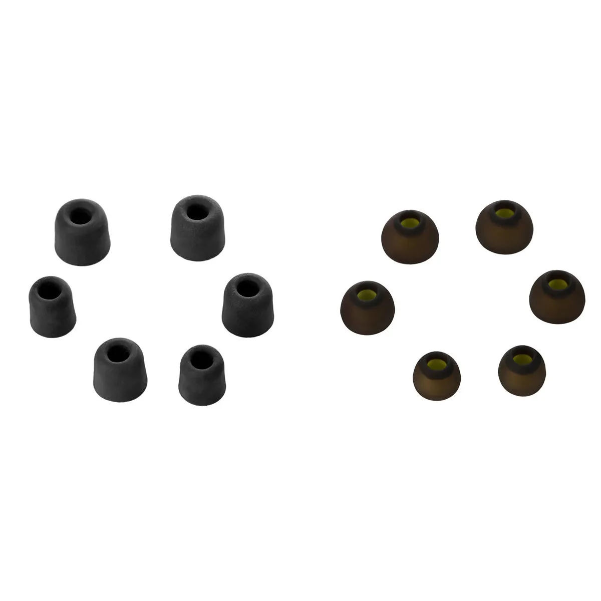 Memory Foam Silicone Earbud Tips Replacement Caps for Noise Reduction Secure Fit and Enhanced Music