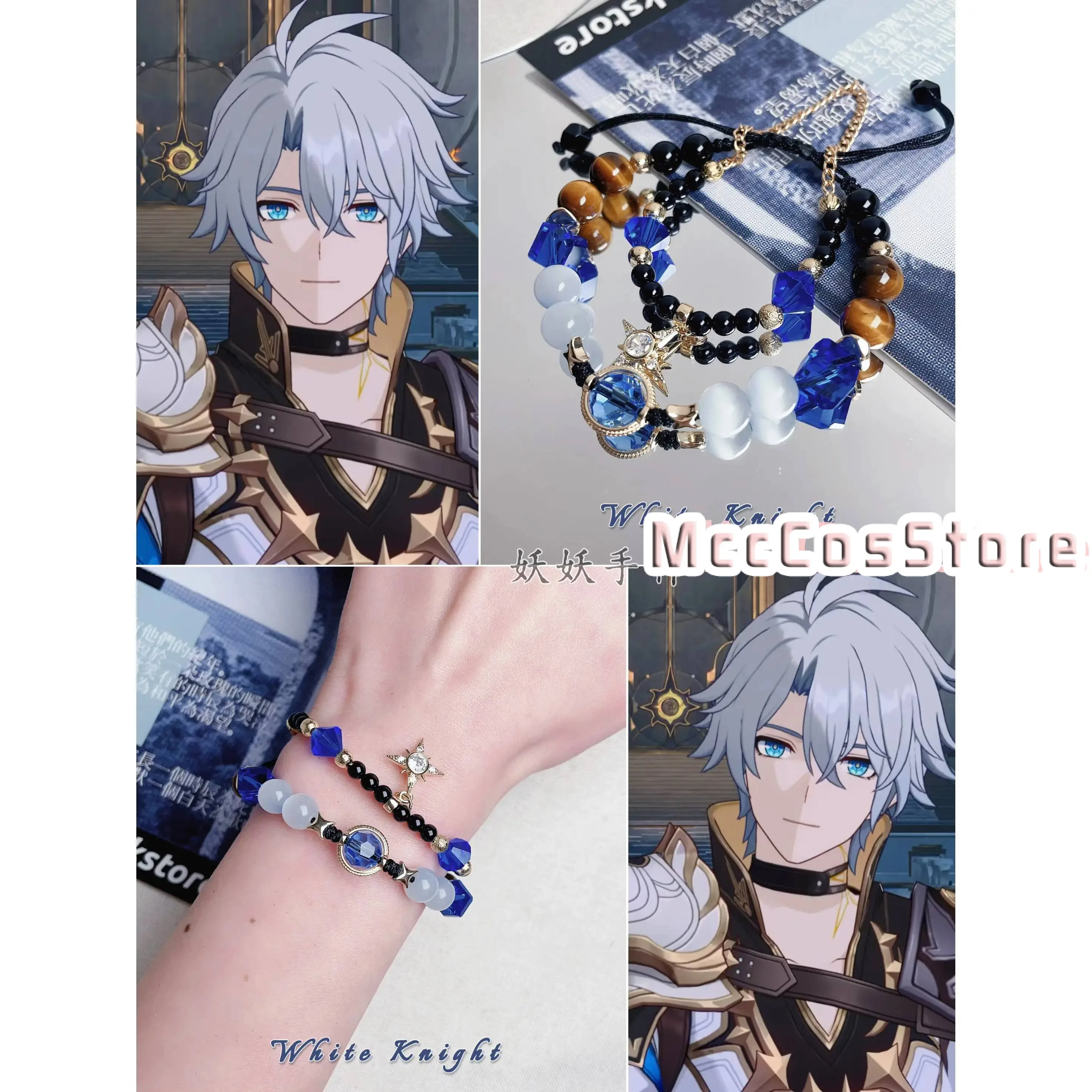 

Honkai:Star Rail Phainon Khaslana Handmade Cosplay Props Double Loop Acg Design Bracelets Hand Chain Fashion Accessories Gifts X