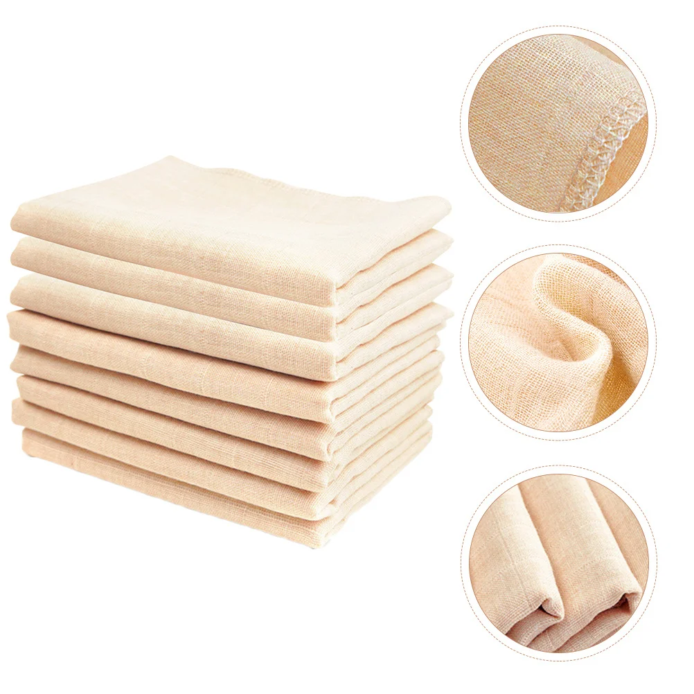 

8 шт. детские хлопковые полотенца со слюной, двухслойные мягкие детские полотенца для лица, впитывающие слюни для новорожденных, носовые платки, детское полотенце для лица