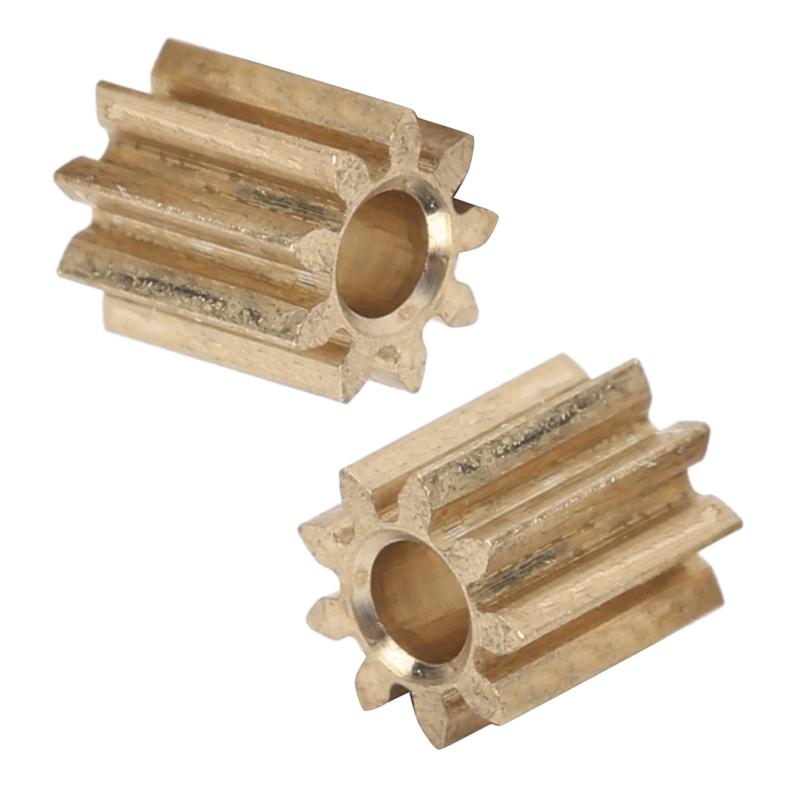 2 stücke Motor Ritzel Messing Ersatz für Duplo Intelli Lok Modul 0,5 9 Zähne