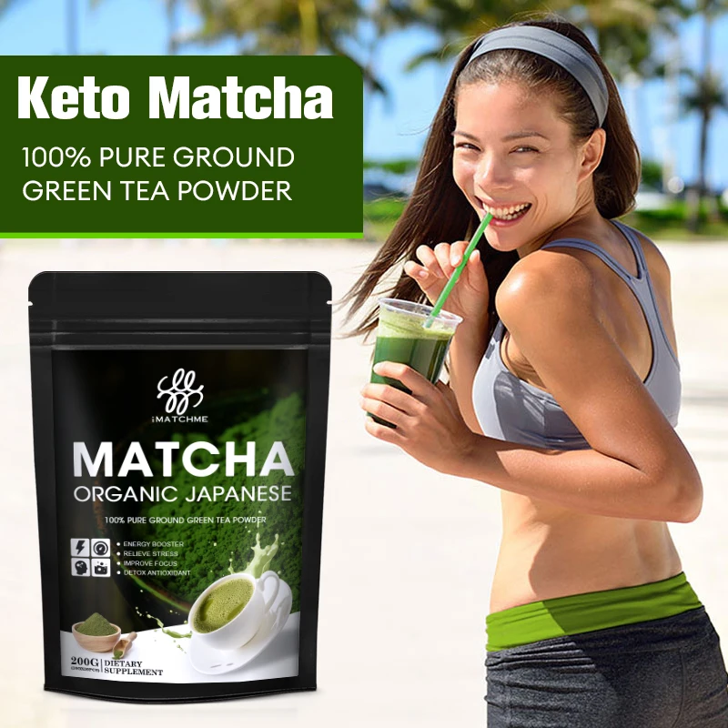 BHB Keto Capsules for Appetite Suppressant, Boost Metabolism, Weight Loss, Original Matcha Green Tea For Fat Burning Ketone Diet