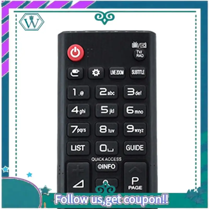 A75Q-Universal Remote Control AKB75095308 Forlg Smart LED TV Replacement Remote Control