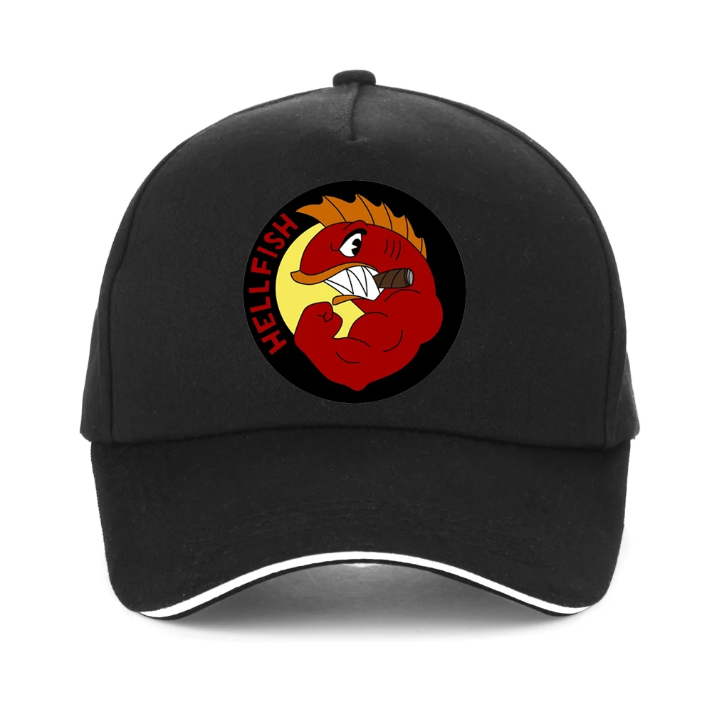 

Flying Hellfish! Simpsons Baseball Cap fashion summer sun hats casual snapback hat
