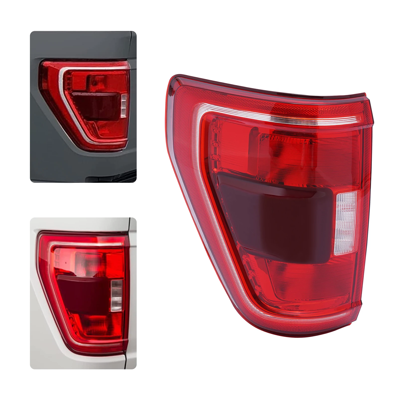 

Brake Lamp Tail Light W/ Blind Spot For 2021 2022 2023 Ford F150 XLT Left Driver Side OEM ML3Z13405C