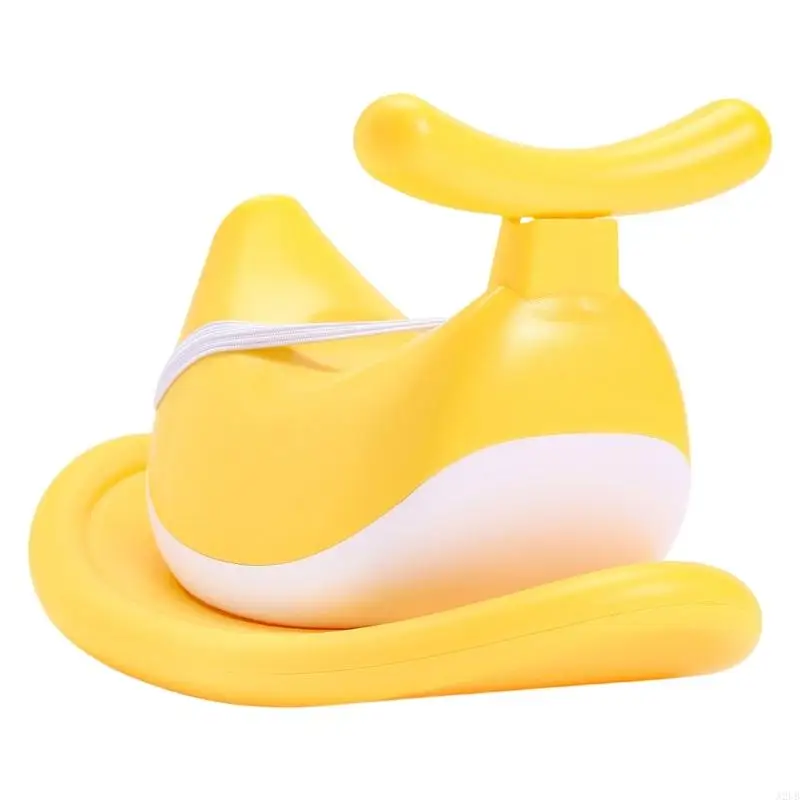 Creative Mini Swing Accessory for 5.9 to 6.7 Inch Dolls Rocking Horse Flower Shaped Design and Smooth ABS Plastic A2UB