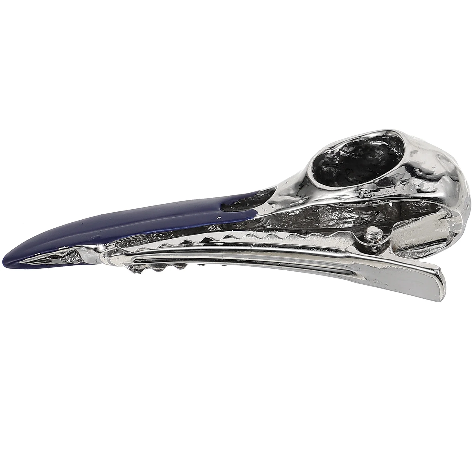 

Halloween Bird Skull Hair Clip Goth Punk Barrettes Alloy Gothic Accessories For Women Teens Bridesmaid