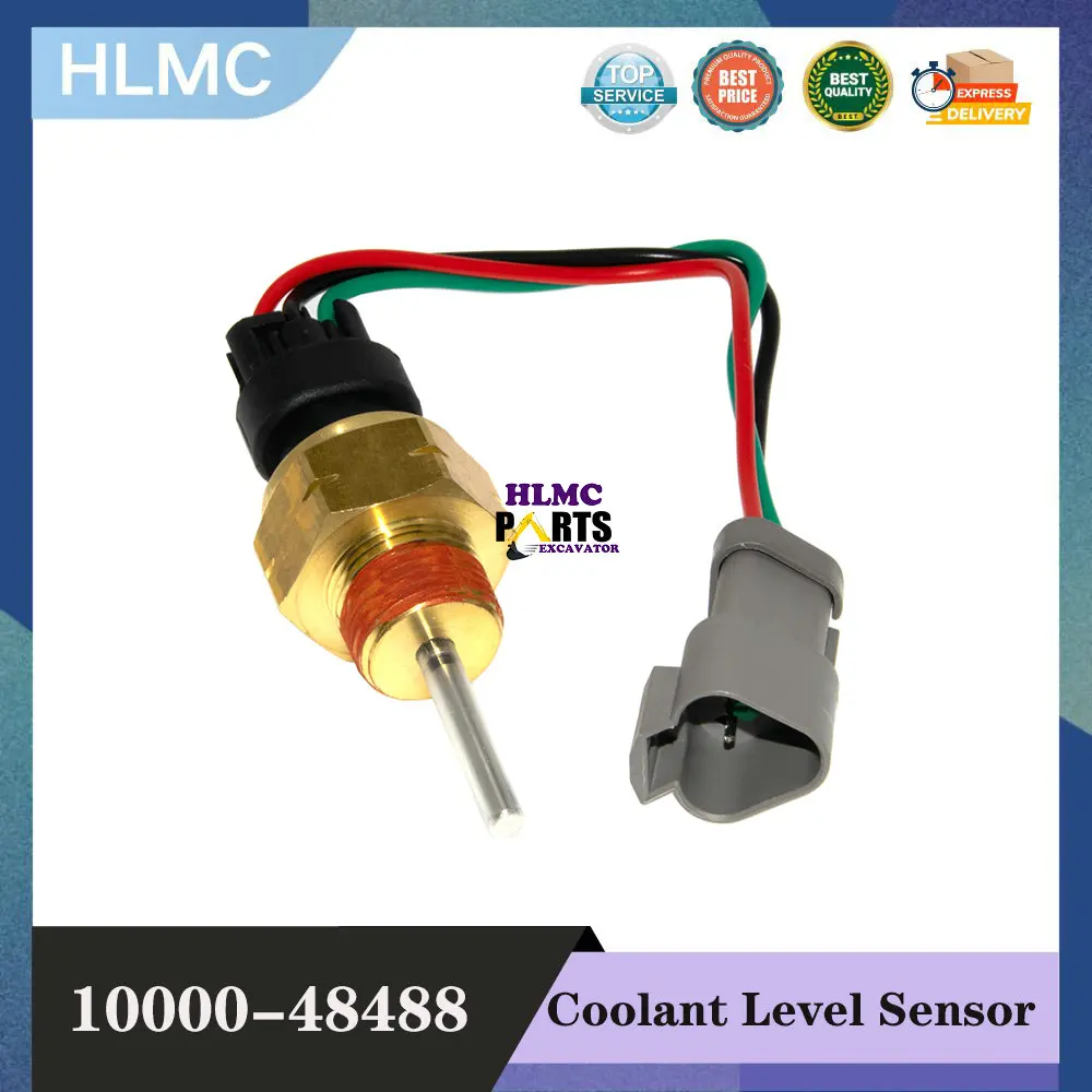 

10000-48488 Датчик уровня охлаждающей жидкости двигателя, совместимый с Perkins 1103 1104 1106 для замены деталей FG Wilson