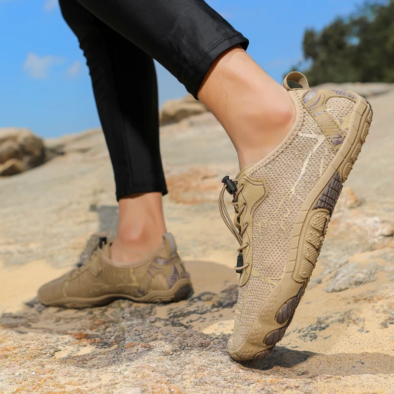 Upstream-schoenen voor heren en dames Lichtgewicht amfibische schoenen Ademende drainage Stream-wandelschoenen Sneldrogende strandschoenen