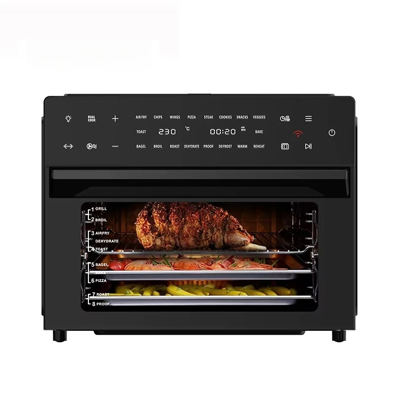 30L Large Capacity Air Fryer Oven with WIFI 360° Heat Circulation ETL Certified Toast Oven
