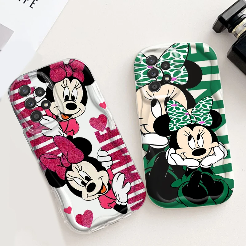 

Mickey Minnie Disney Art Design For Samsung A55 A54 A53 A52 A35 A34 A33 A32 A25 A24 A23 A22 A21S A15 A13 A14 5G Wave Oil Back