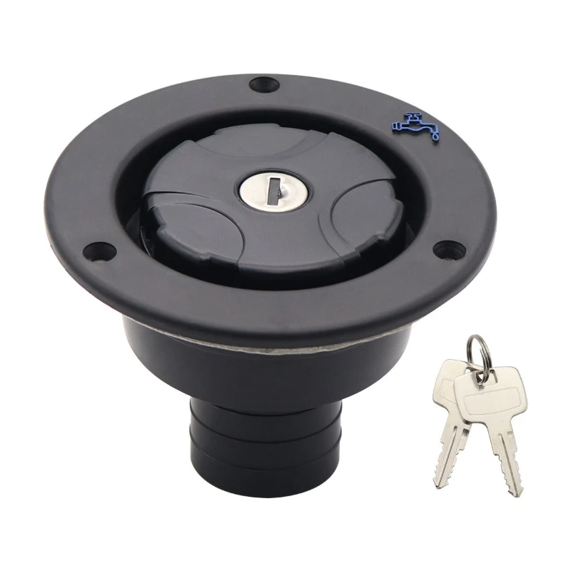 

RV water port with lock 38mm lock cylinder zinc alloy water tank water port lock