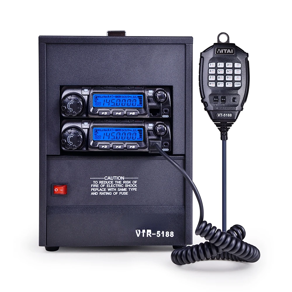 VTR-5188 Repeater for Portable Two Way Radio 13.8V(DC) With Duplex or Dual Antenna Interface