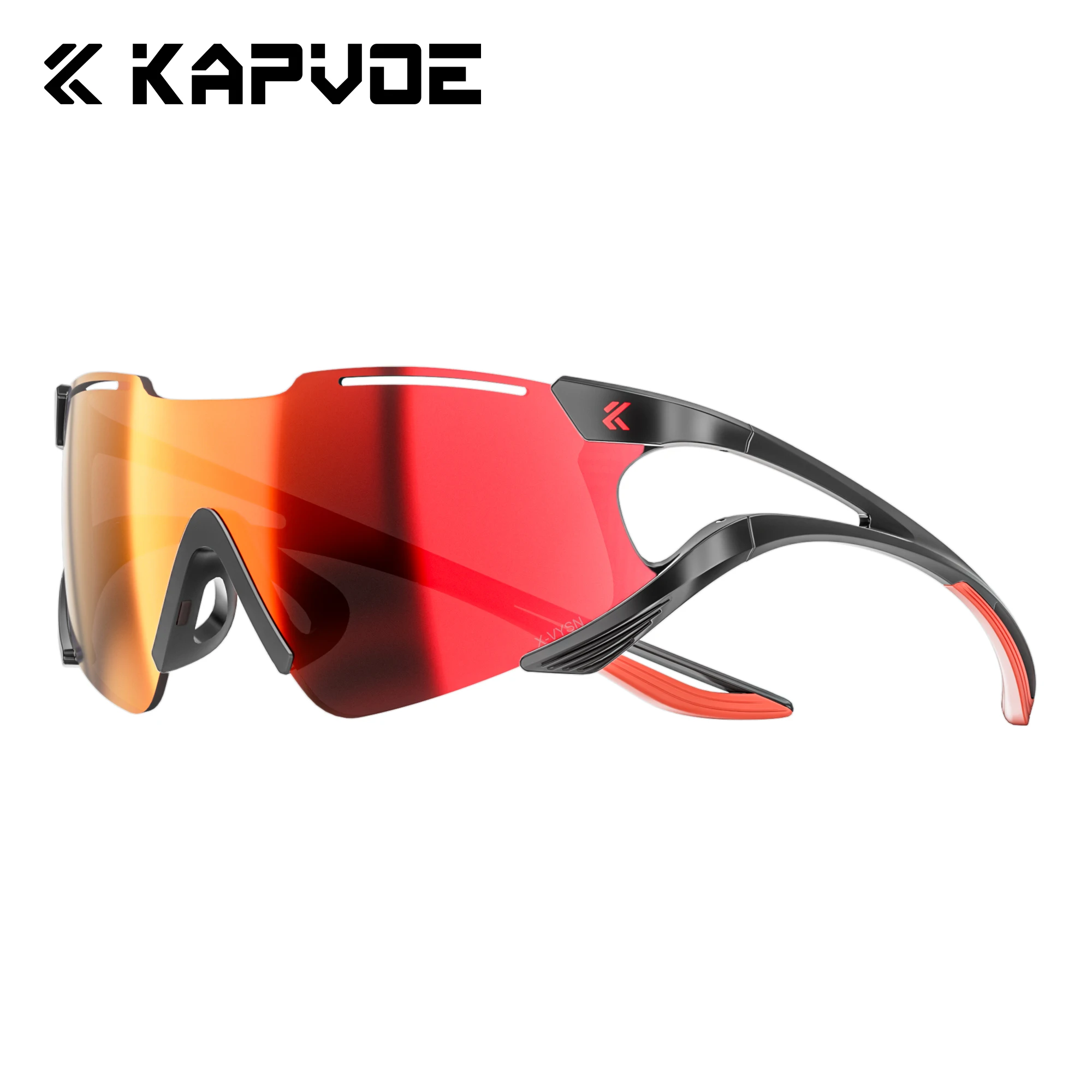 Kapvoe Cycling Sunglasses Photochromic Cycling Glasses Outdoor Sports Glasses UV400 Eyewear MTB Road Men Goggles Bicycle Women