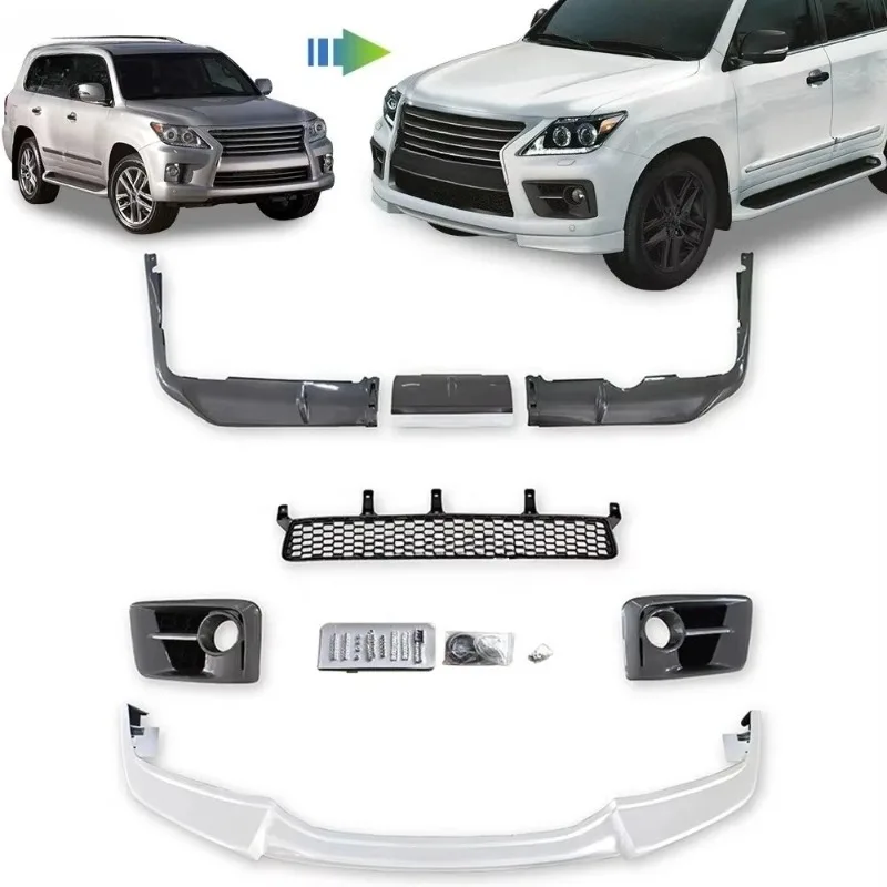 

Front Bumper Grille Body Kit Sport Appearance Upgrade Fit for LX570 2012