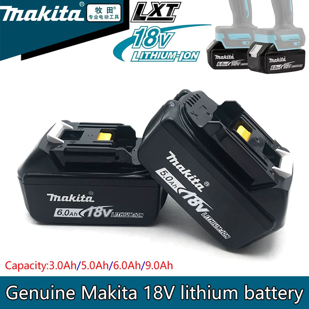 

Makita Original 18V lithium battery, latest upgraded high-power rechargeable battery BL1860B BL1850 BL1830 BL1815 LXT400