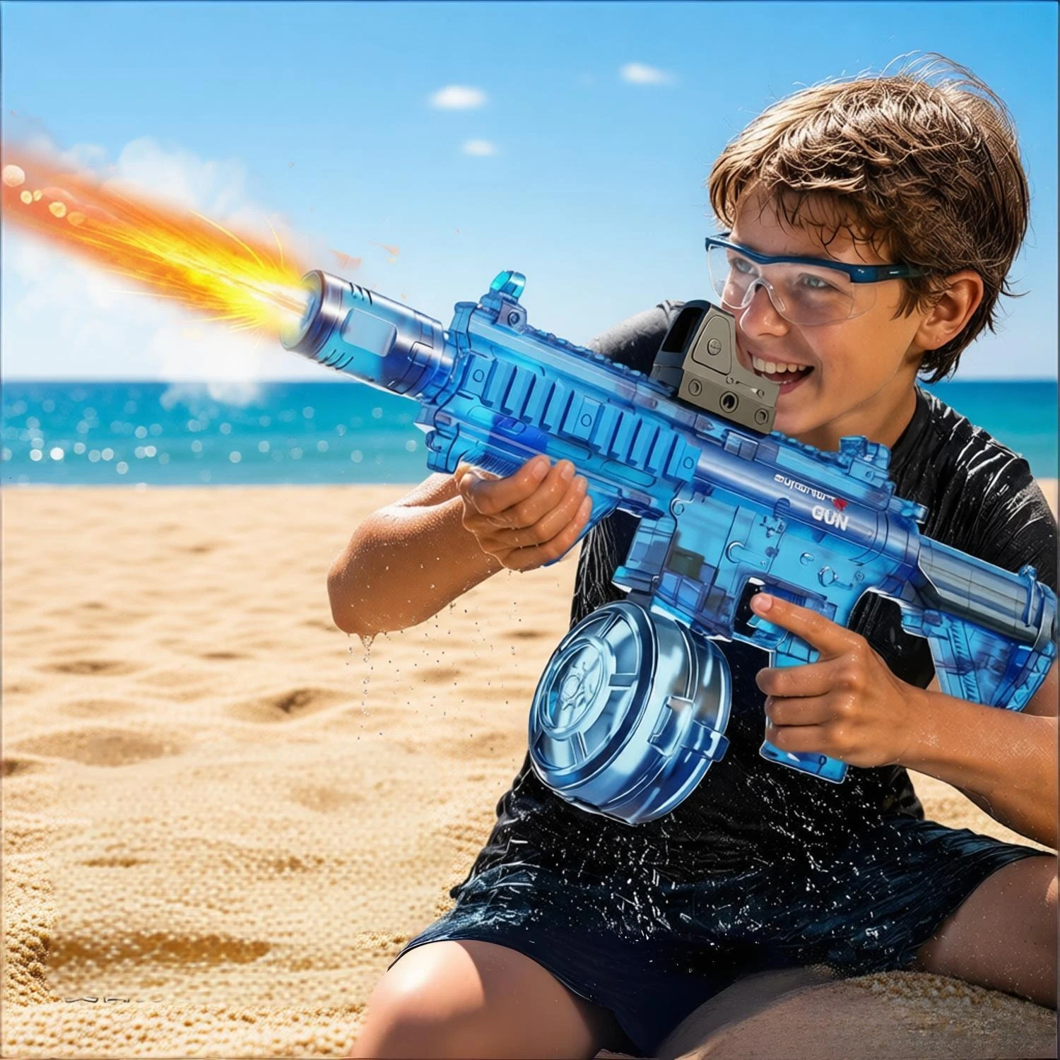 Kids Outdoor Lights - Pistolets à eau automatiques pour enfants