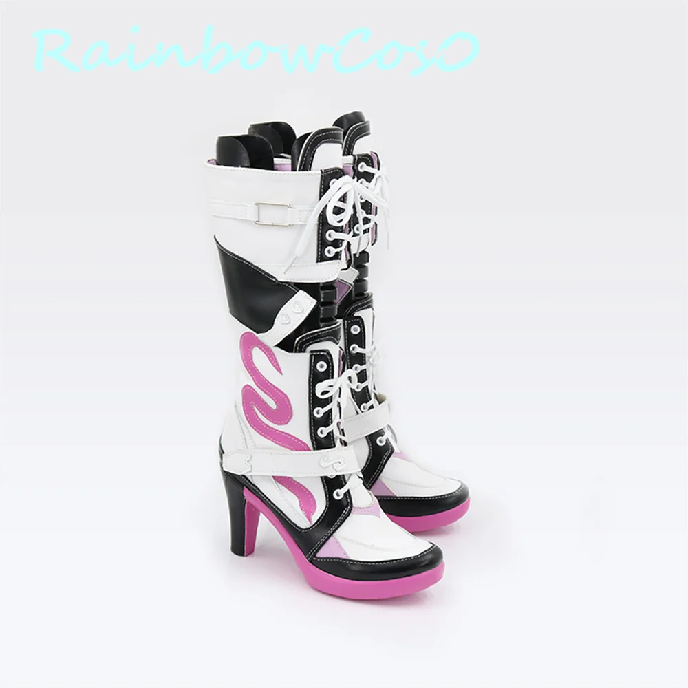 Nikke Viper คอสเพลย์รองเท้าบู๊ทแฟชั่นเกมอะนิเมะฮาโลวีนคริสต์มาส RainbowCos0 W3034