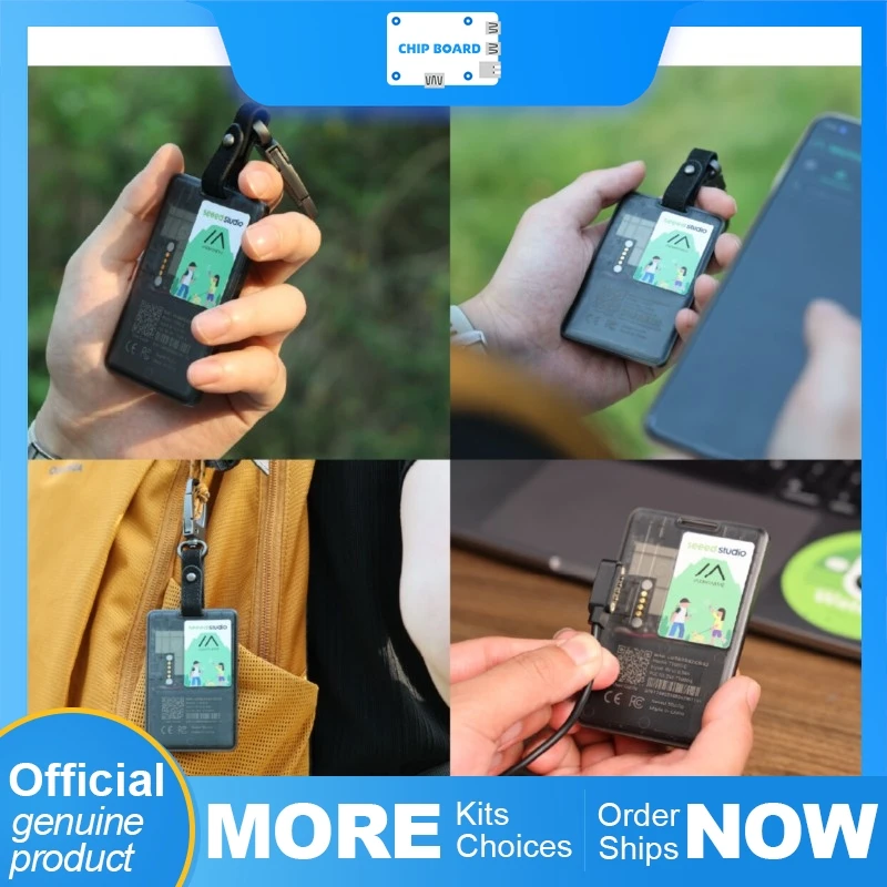 IP65保護、LoRa/GPS/BLE三重位置測定、LR1110-nRF52840-AG3335モーションアラートを備えたSenseCAP T1000-E産業用トラッカー