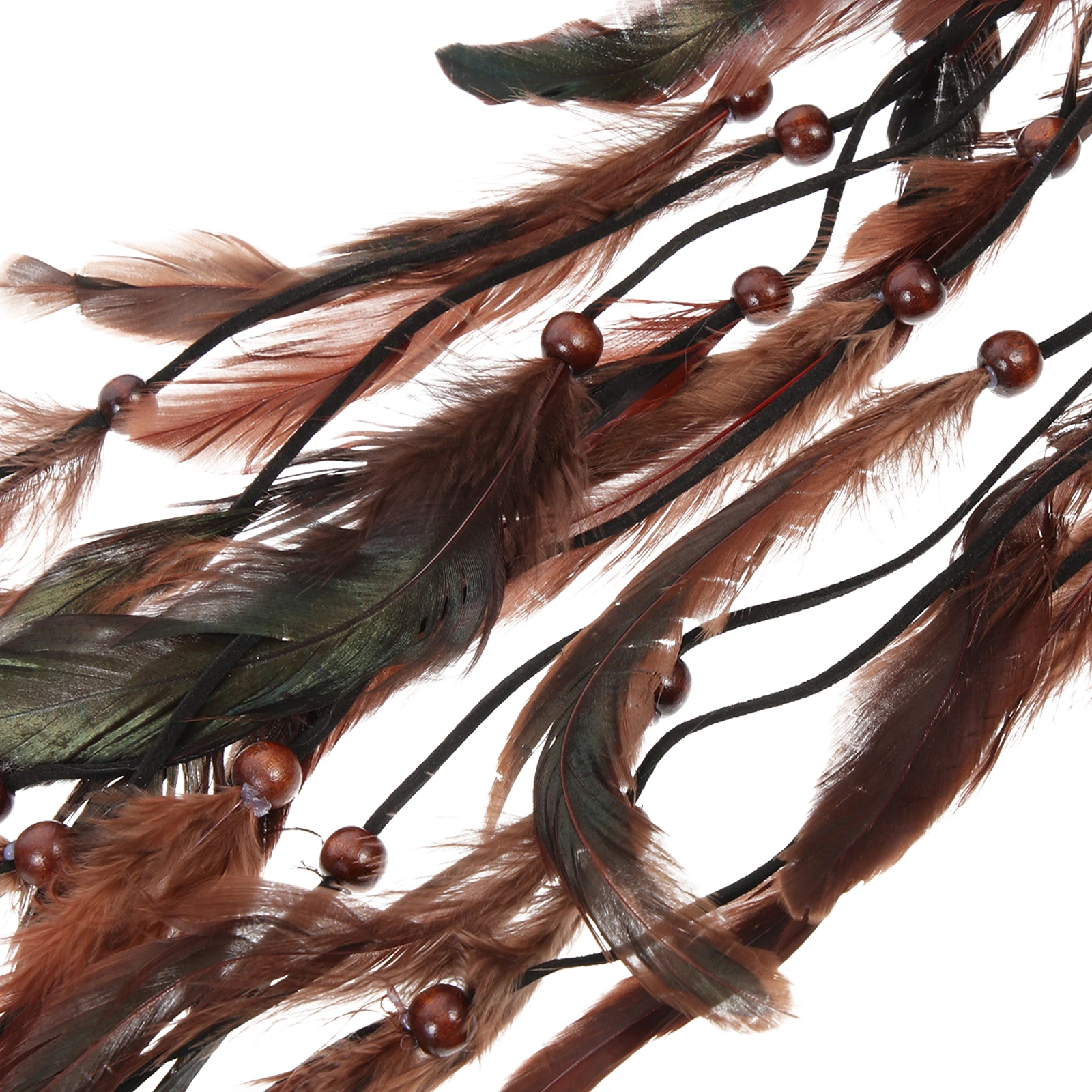 

Headb s Women Plume Hair Accessories Girls Bohemian Headdress Decorative Tassel H