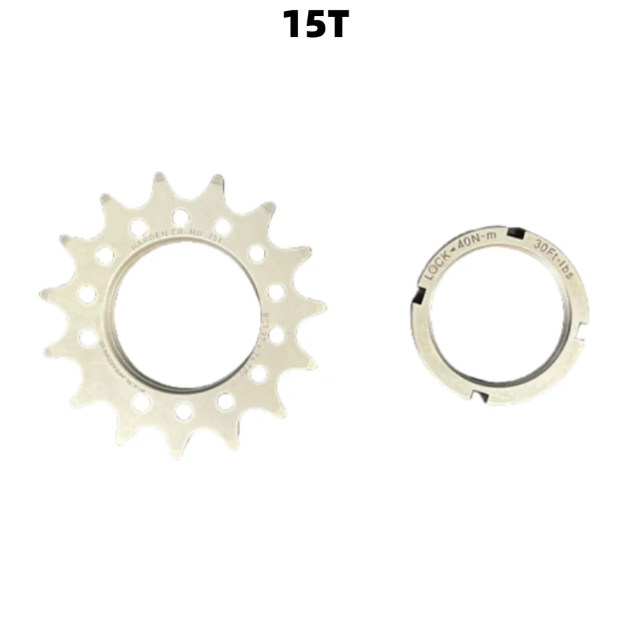 FOURIERS FIXED GEAR Flywheel Teeth ,Single speed rear flywheel,Designed for cassette HUB quick single speed conversion ,13-23T