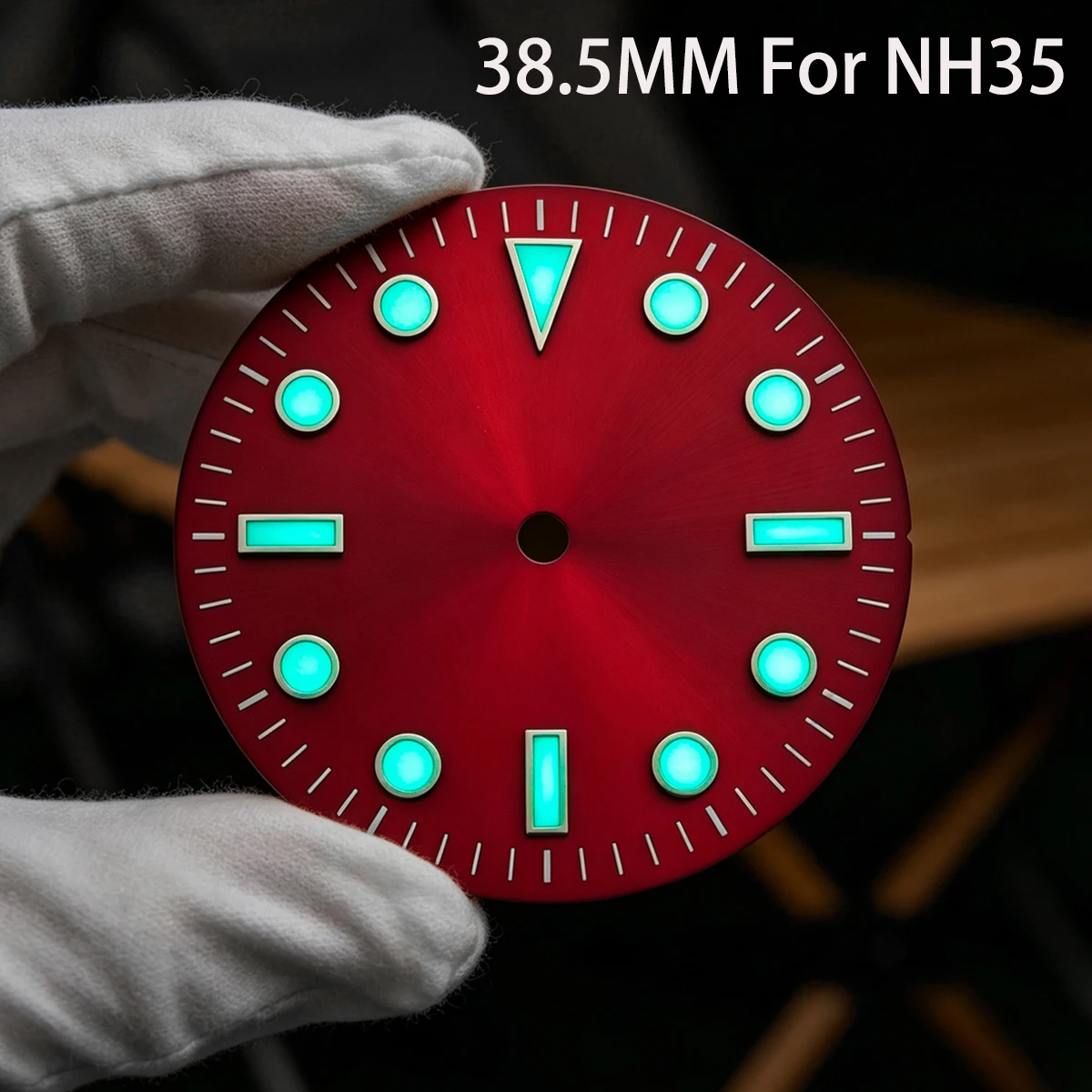 NH35 Watch Dial BGW9 Luminous Suitable for NNH35 Movement Accessories 28.5MM Watch Face Modified Watch Part Personalization