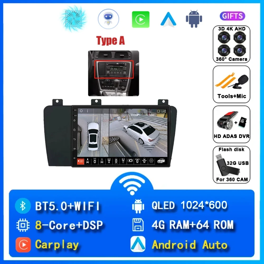 Variant: 4G-64G 360 DVR