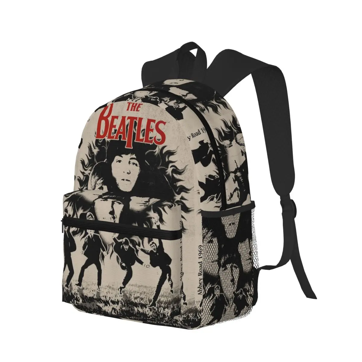 

Harajuku The Beatle Memebers Art Student Backpack School Bag Hiking Travel Daypack for Boys Girls Bookbag Shoulder Bags