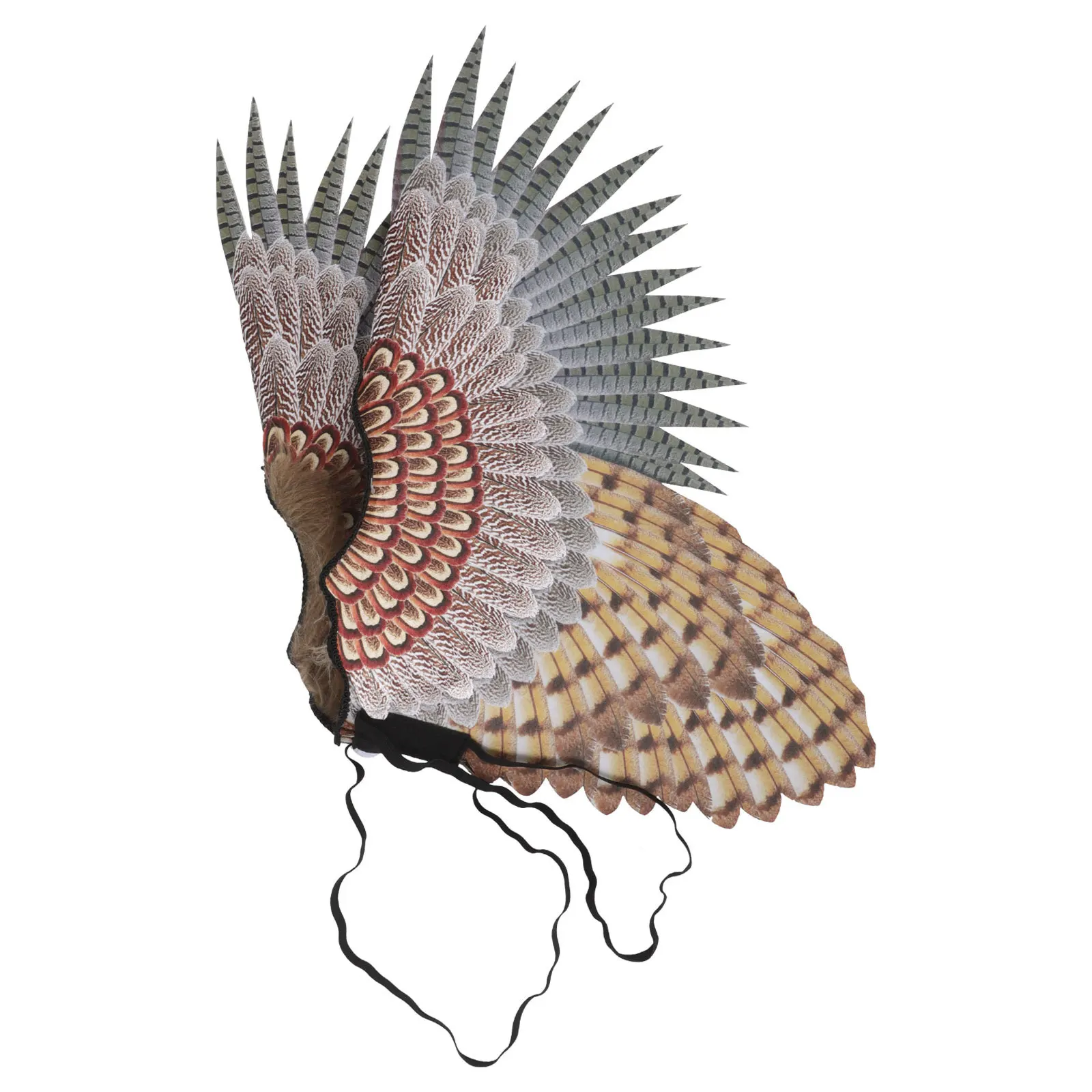 

Kids Owl Wings Costume Unique Bird Cape Wearable Wing Prop for Halloween Dress Up Role Play Party Cosplay Performance Accessory