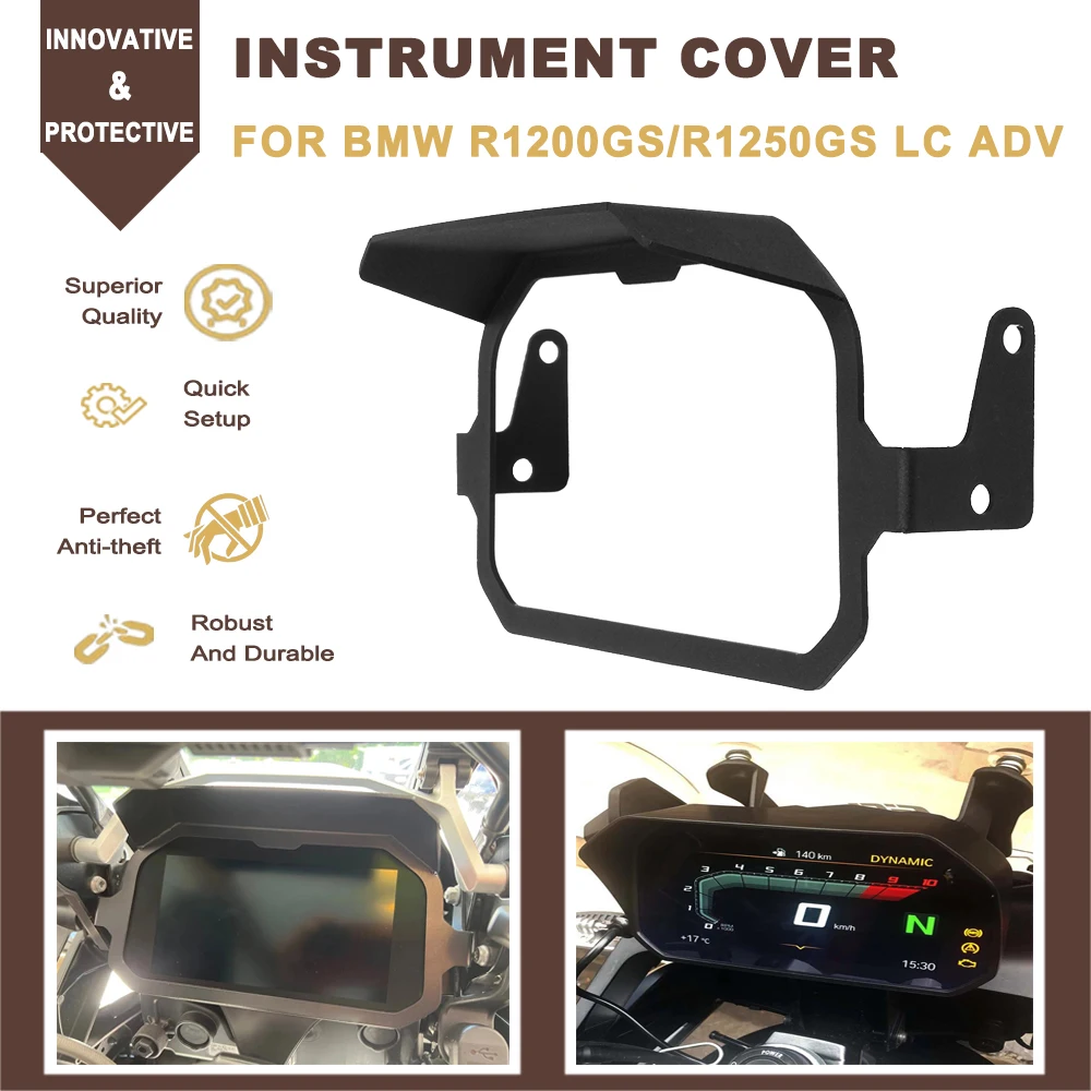 

Motorcycle Instrument Hat Sun Visor Guard TFT Theft Protection Screen Meter Frame Cover For BMW R1200GS R1250GS LC Adventure ADV