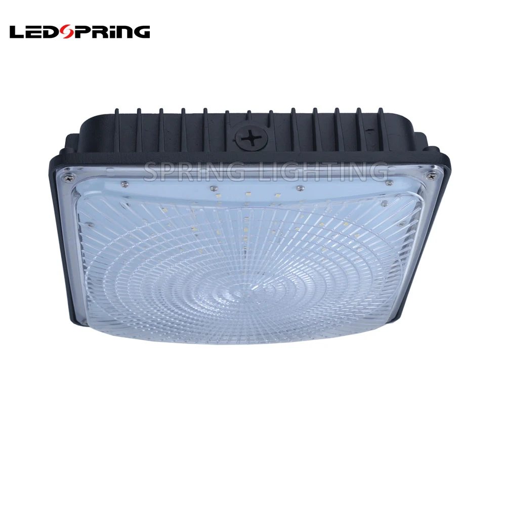 

Gas Station Explosion Proof 120w LED Canopy Light Ceiling Mounted 100w Canopy Lamp