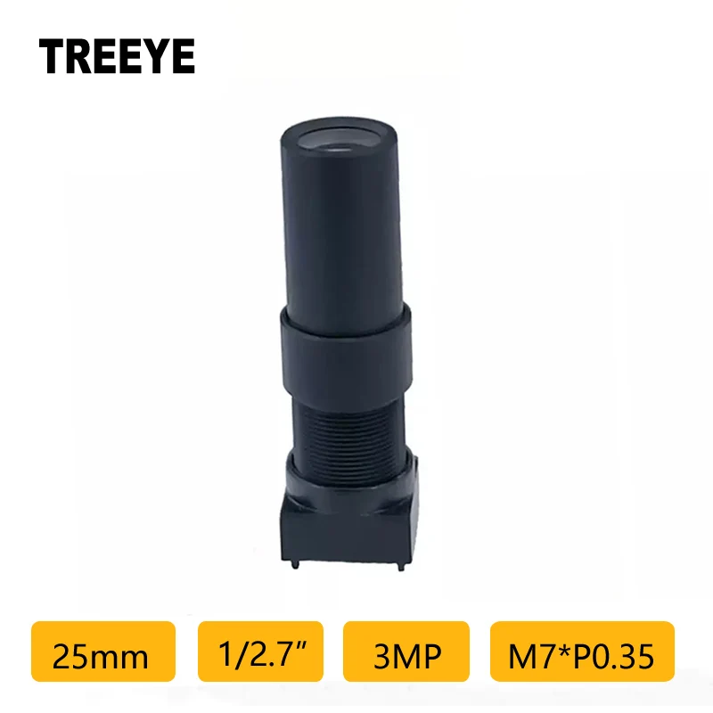 

HD 3.0Megapixel 25mm Lens 1/2.7" HD Camera M7 Lens 650nm IR Filter Scannning Scanner Lens Long Distance View CCTV Lens
