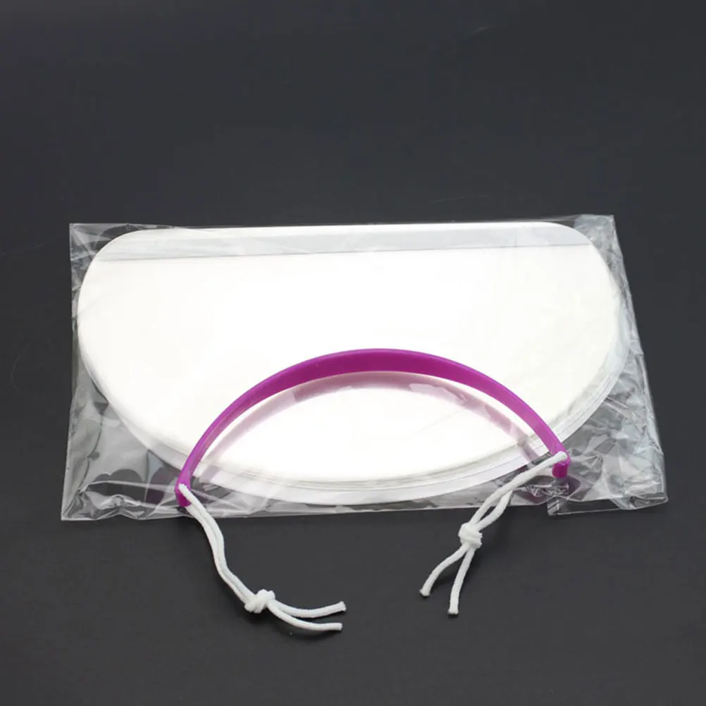 

150pcs Haircut Mask Face Cover Salon Tool Shield Eyeprotector Bangs Trimming Lightweight Hairdressing Eye Shield forehead