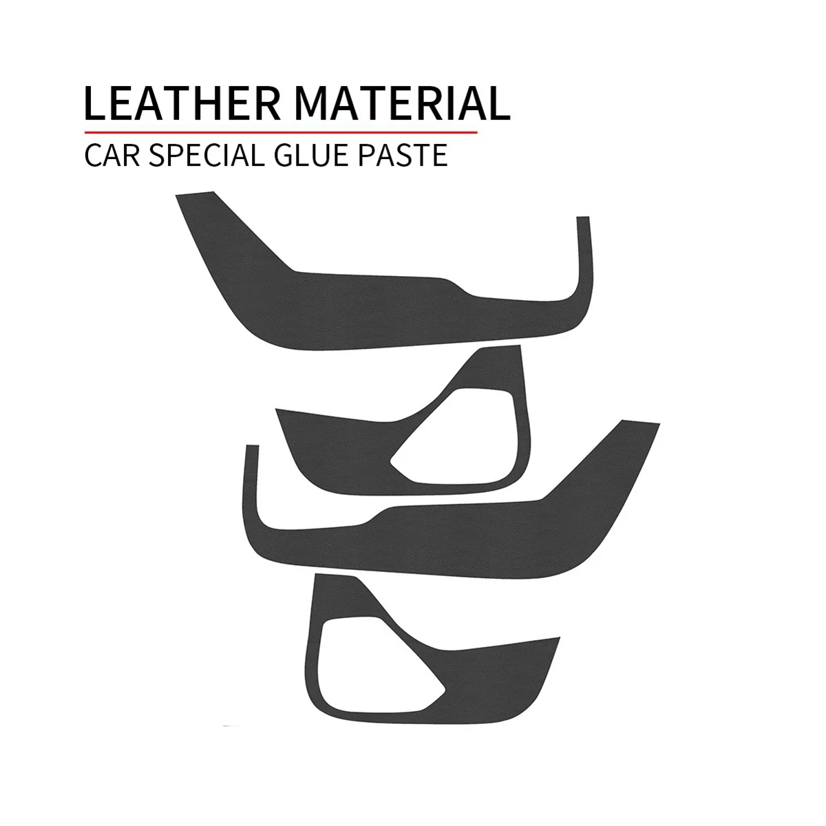 Car Lychee Skin Leather Door Protector Pad Door Plank Anti- Pad Anti-Dirty Pad Mat Cover for -5 CX5