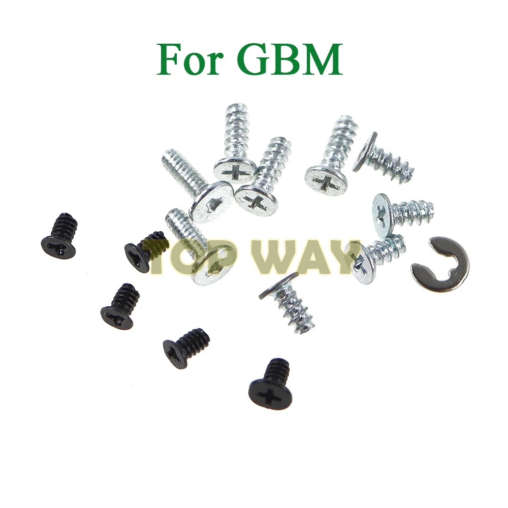 

80sets Full Set Screw Sets Replacement For GBM Screws Set for GameBoy Micro Console Shell