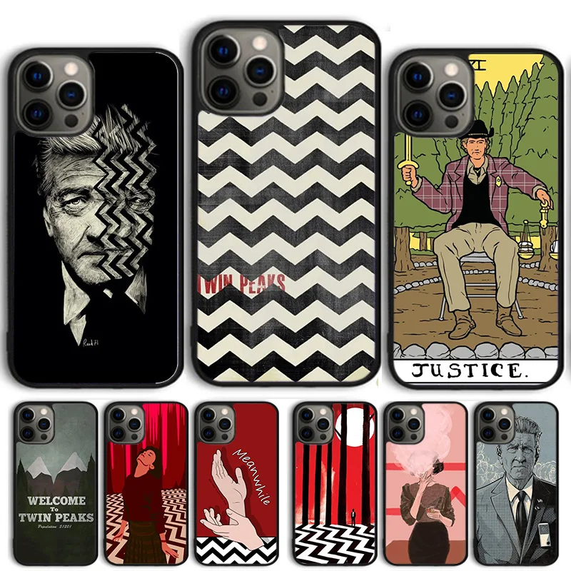 TV Series Twin Peaks Phone Case Cover For iPhone 17 Air 15 16 14 13 12 Pro Max 11 Pro Max Plus Coque Shell