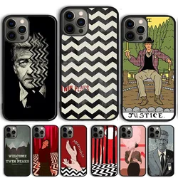 TV Series Twin Peaks Phone Case Cover For iPhone 17 Air 15 16 14 13 12 Pro Max 11 Pro Max Plus Coque Shell