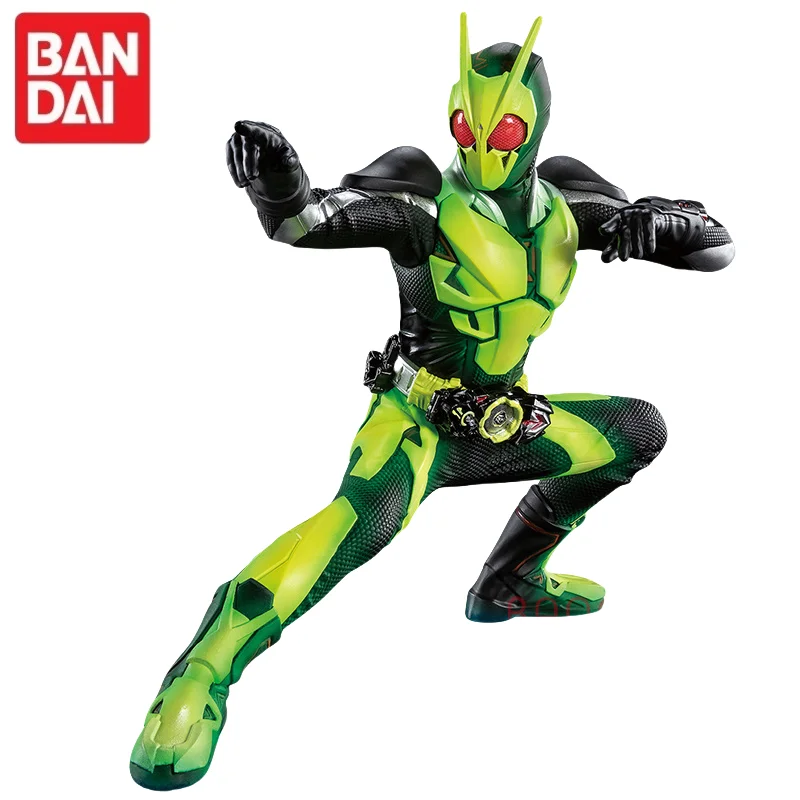 

In Stock 100% Original Bandai Heroic Statue Series Kamen Rider 01 Awakening Grasshopper Form Anime Model Figurine Toy Gift