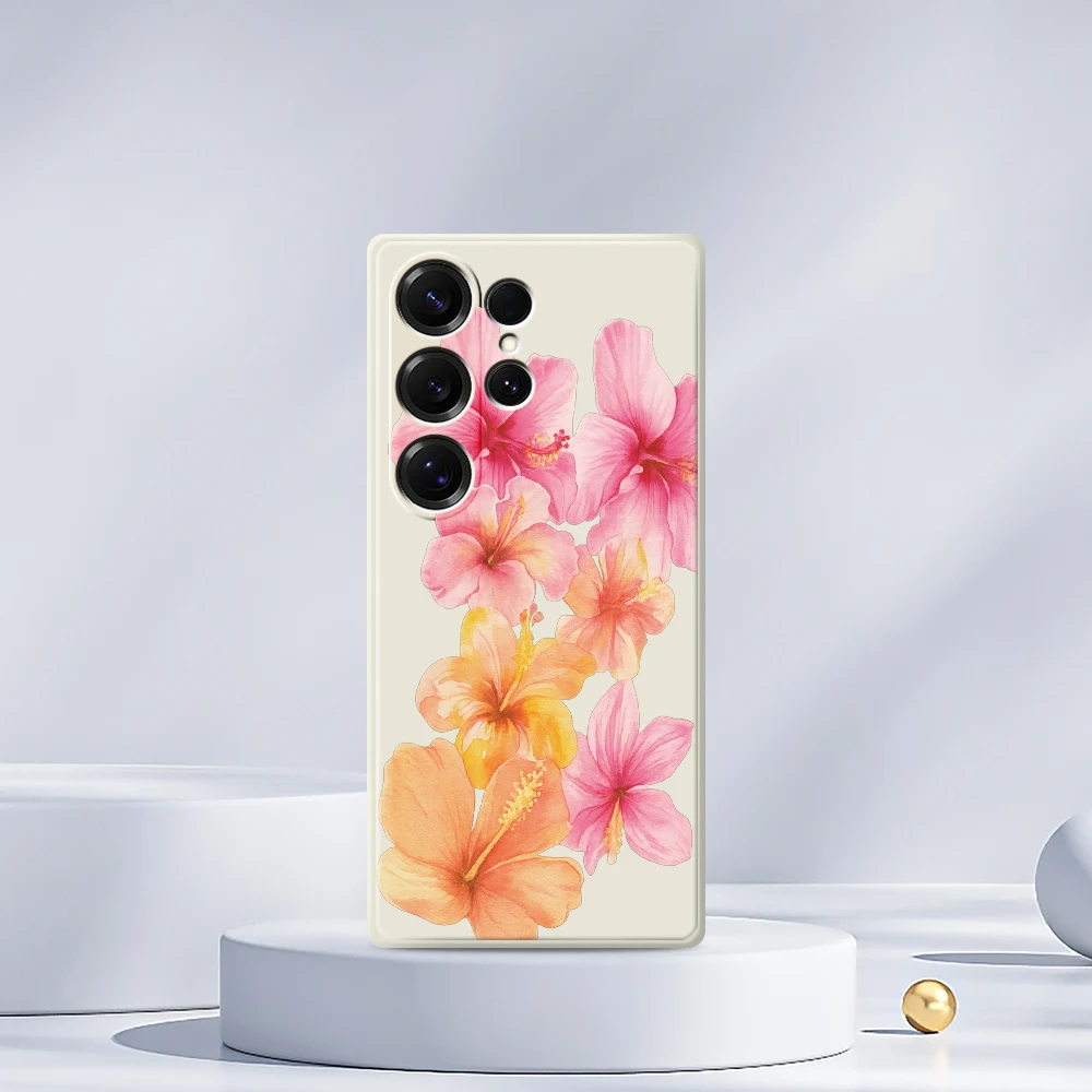 Fiore colorato Cassa Del Telefono Per Samsung Galaxy A56 A32 A23 A22 5G A32 A23 4G A55 A54 A53 A52 A51 A35 A34 A31 A25 A24 Copertura Morbida