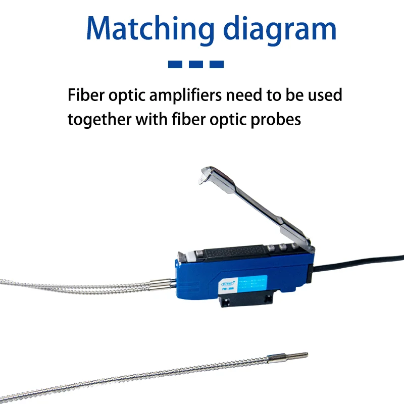 FUWEI FWGR-310 M3 High Temperature Resistant 350 Degree Diffuse Reflection Fiber Optical Sensor