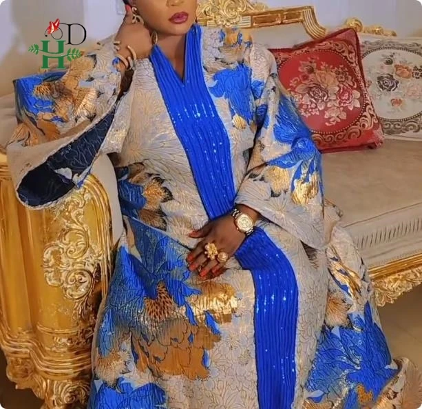Nouvelles robes caftan marocaines à sequins en solde, robes africaines pour femme, boubou africain femme, vêtements femme luxe