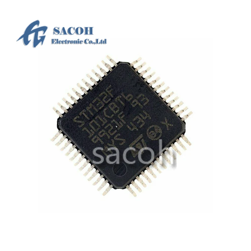 

(SACOH Electronic Components) STM32F101C8T6 3Pcs 100% IC Chip integrated circuit