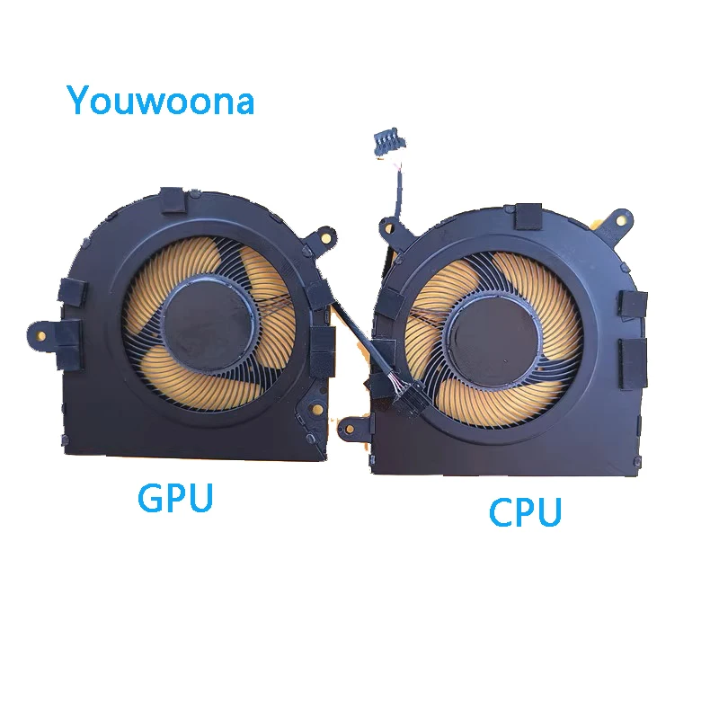 

NEW ORIGINAL LAPTOP CPU GPU Cooling Fan For Schenker Vision 15 PL5TU1B EG50040S1-CJ10/20-S9A