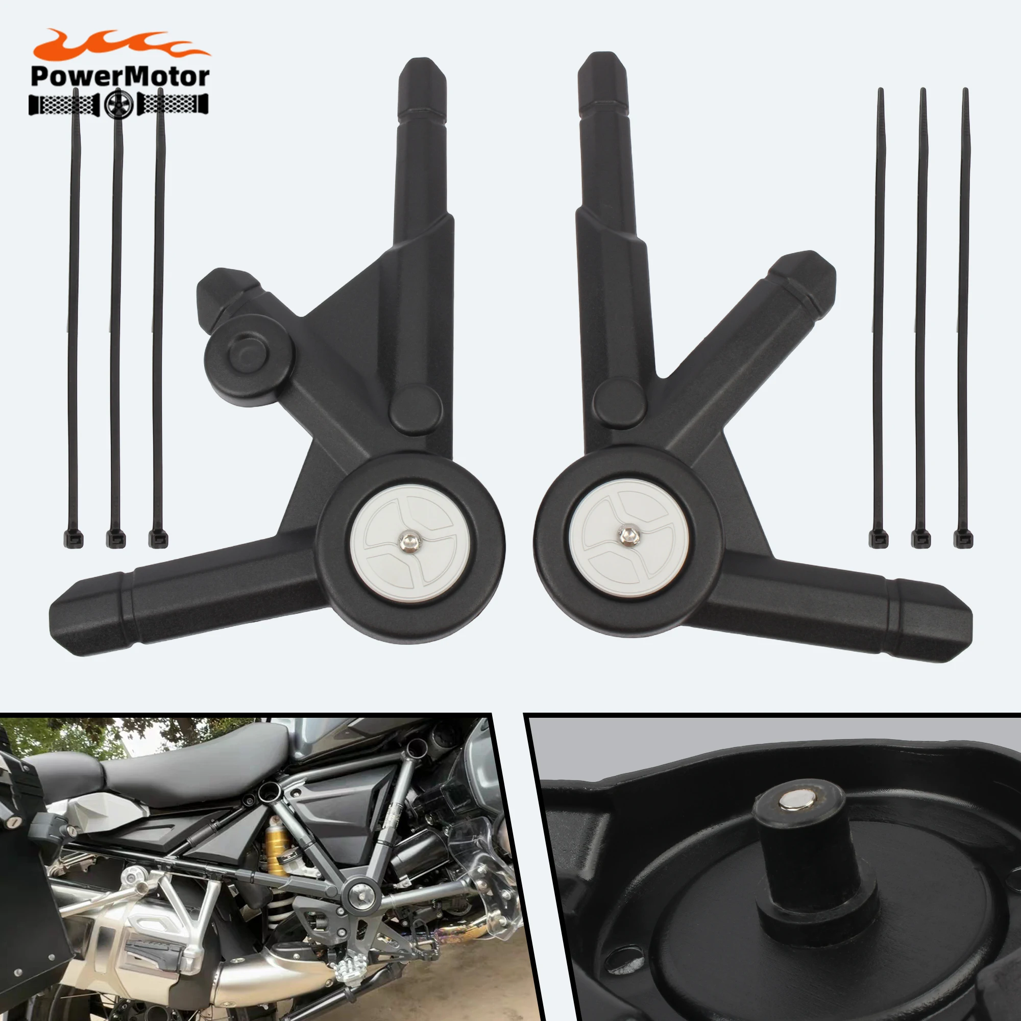 

Motorcycle Side Frame Protection Cover Panel Guard for BMW R1250GS R 1250GS LC Adventure 2019-2023 R 1200GS 2013-2020 Dirt Bike