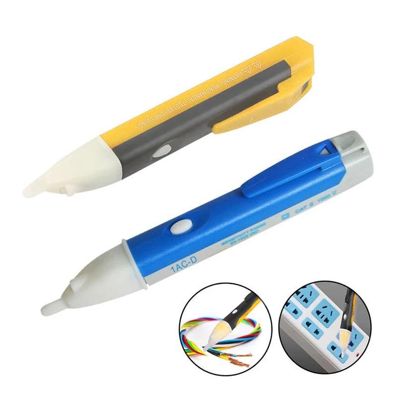 Voltage Indicator 90-1000V Pen Voltage Tester AC Current Tester LED Voltage Detector Sensor Tester For Electrician Tools