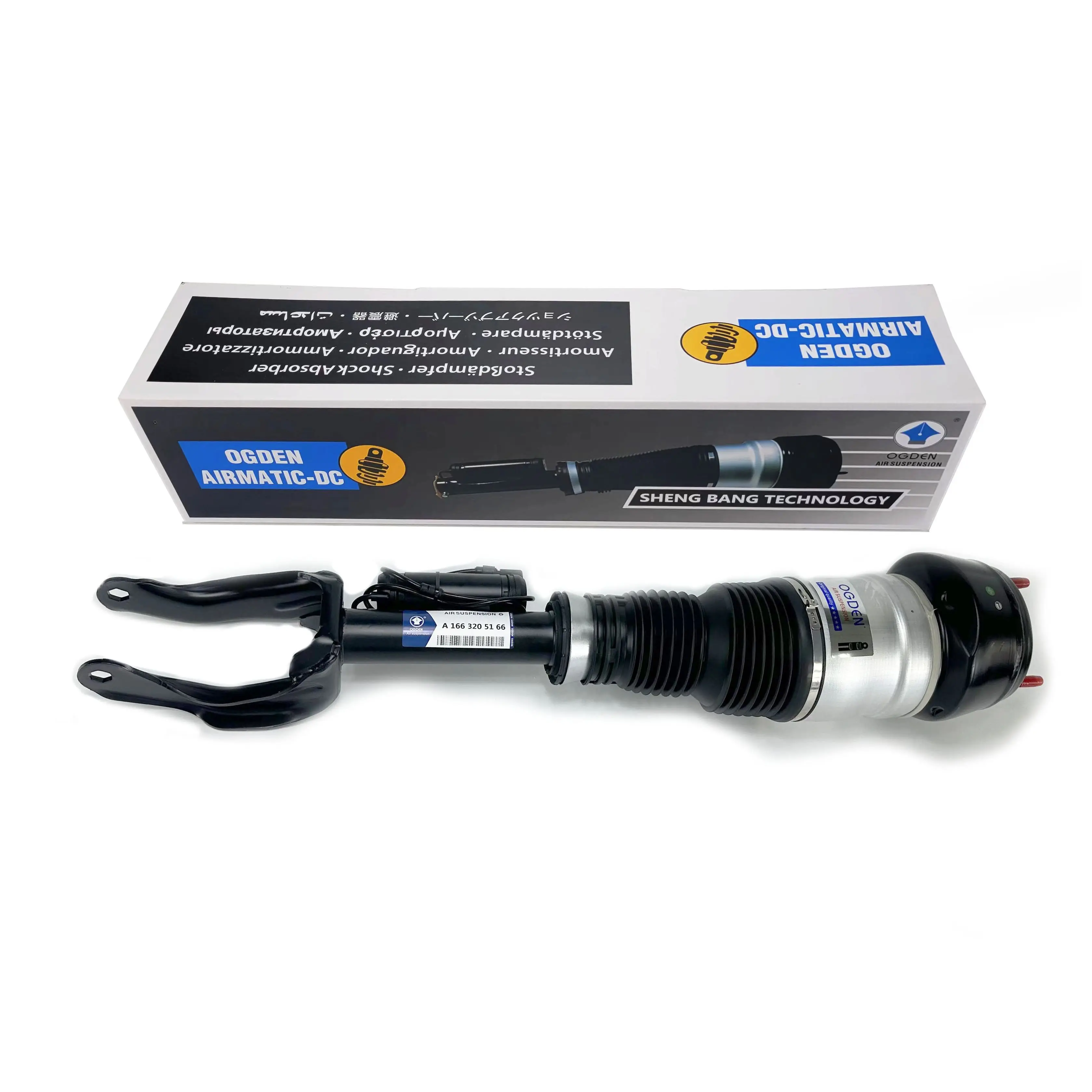 OGDEN  Air Suspension Shock Absorber with ADS for Mercedes-Benz X166 W166 GL350 GL450 GL500 GL550 GL63AMG 1663201313 1663201413