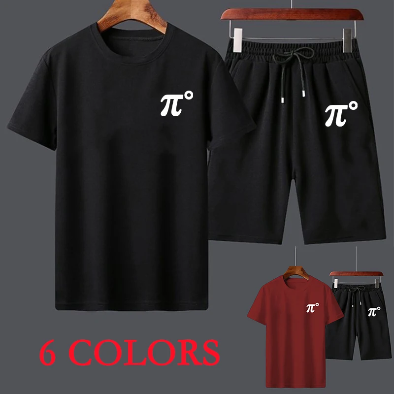 

Summer Men's Sets Fashion Tracksuit Men Short Sleeve T Shirts+sport Shorts Suit Men Casual Men Clothing Mens Joggers Sets