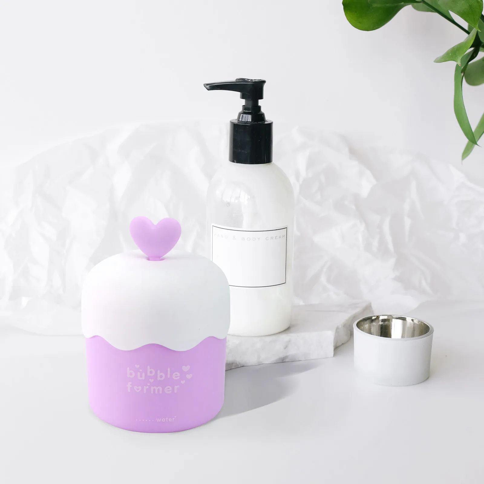 1 unidade de limpador facial com bolhas, copo portátil mini para espuma, dispositivo para fazer espuma para lavar o rosto.