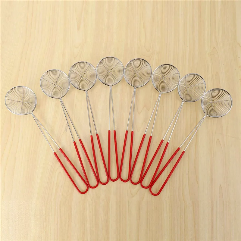 ABXF-48 шт., ситечко-паук из нержавеющей стали, маленький проволочный скиммер, дуршлаг для горячего горшка, тортеллини и фрикаделек