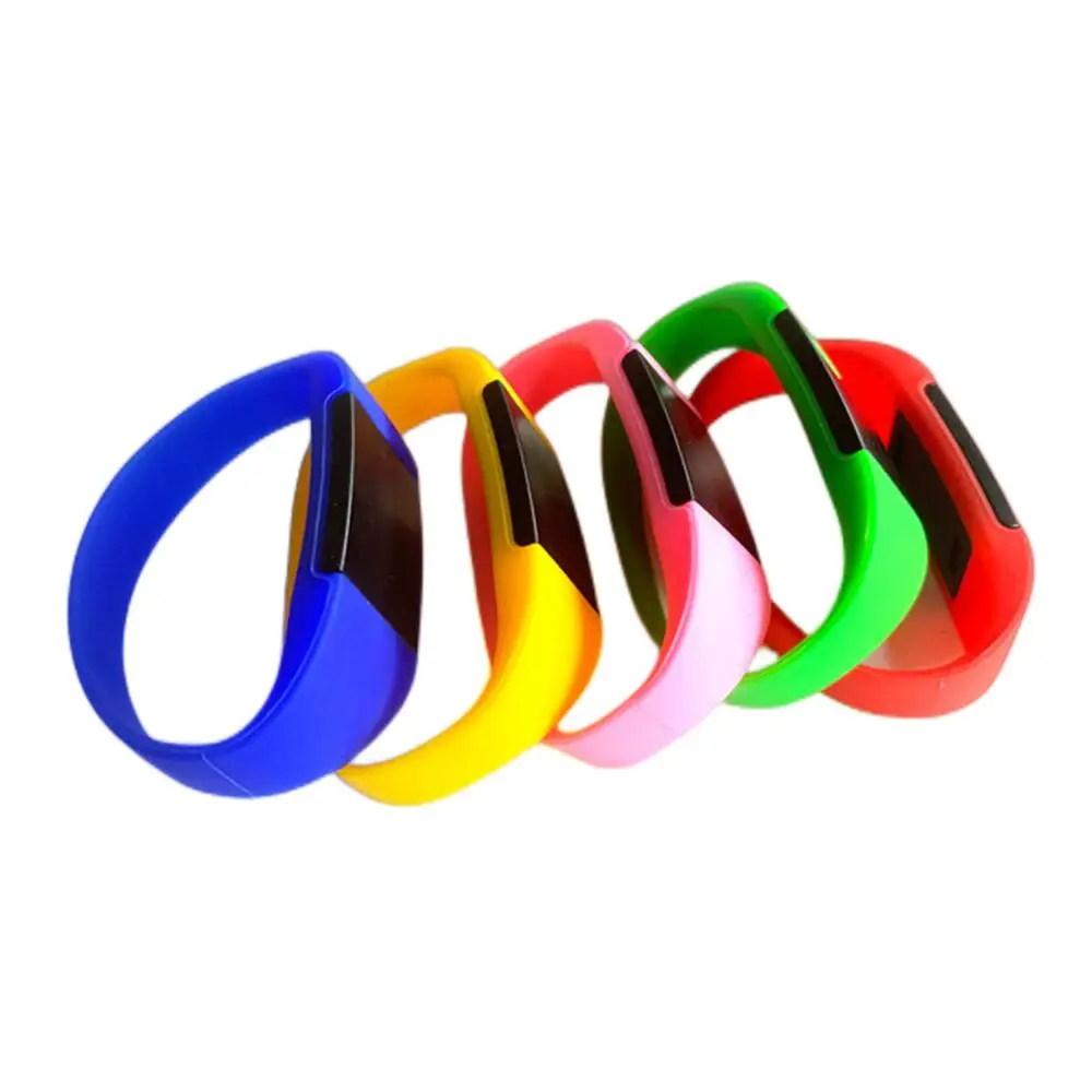 

1Pcs 125Khz EM4305 T5577 RFID ID Rewritable Waterproof Silicone Wristband RFID Silicone Band Bracelet Blank Data Keyfob