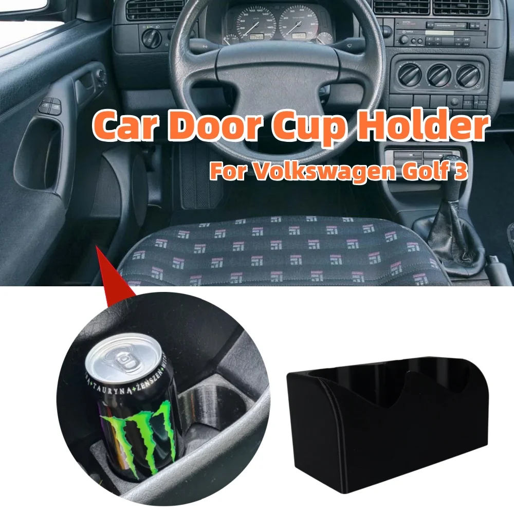 

Car Door Cup Holder Drink Holder Mounts Car Interior Storage Organization Accessories Stowing Tidying For Volkswagen Golf 3